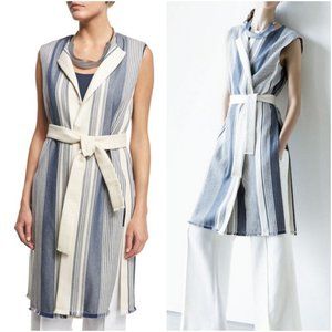 ⚡ HOST PICK ⚡️ Lafayette 148 New York Stripe Longline Vest